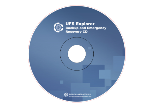 UFS Explorer Emergency Recovery CD
